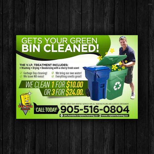 bin cleaning business plan