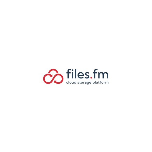 Files.fm logo and brand refresh for cloud storage platform Design by Xandy in Design