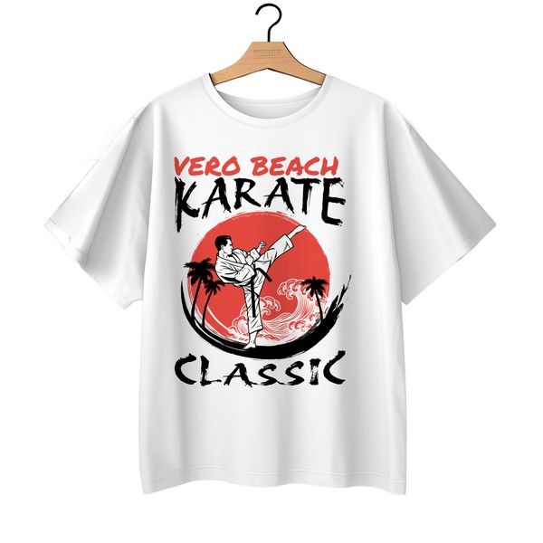 T-Shirt design for Vero Beach Karate Classic