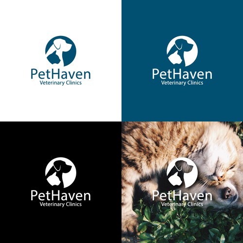 PetHaven Veterinary Clinics Logo Contest Design by MrDedo