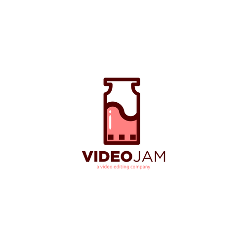 Cool logo for video editing company combining creativity and tech Design by Flat.std