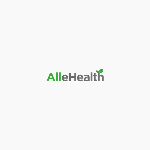 Create a logo for a new allergy company called AlleHealth Design by Qolbu99