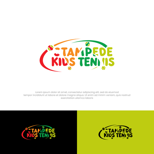 Design a Kids Tennis Logo Design by Rekker