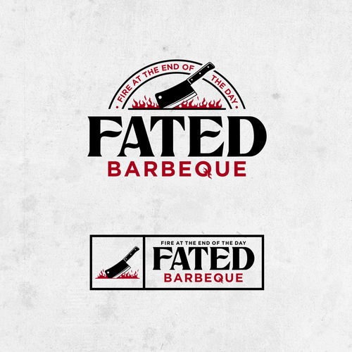 bayuRIPさんのF.A.T.E.D. BBQ! Competition BBQ Team Logo NEEDED https://www.instagram.com/fated_bbq/デザイン