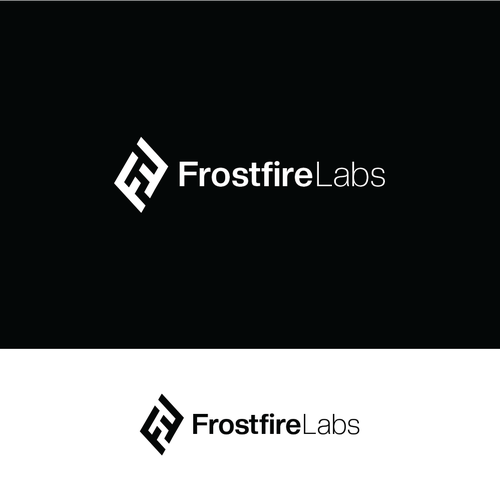 "Logo for Frostfire Labs - Cybersecurity Research Firm" winning Banner ad