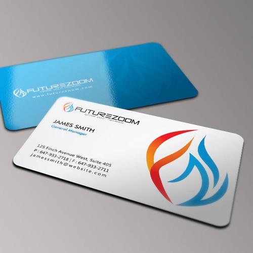 Business Card/ identity package for FutureZoom- logo PSD attached Réalisé par LaTovan