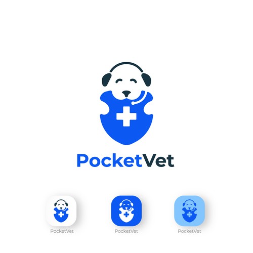 Create a logo for a disrupting mobile vet company Design by mrca