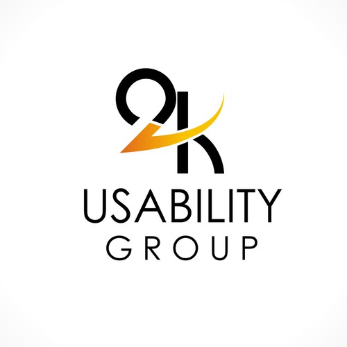 2K Usability Group Logo: Simple, Clean Design by Worm13
