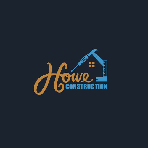 Howe Construction Logos Wanted! Must have the same cursive as my profile pic for word: Howe. Want better pictures!! Design by Kas_Ra