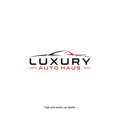 Looking for a classy and sophisticated modern logo for exotic car dealership that stands out Design by Rohmart✎