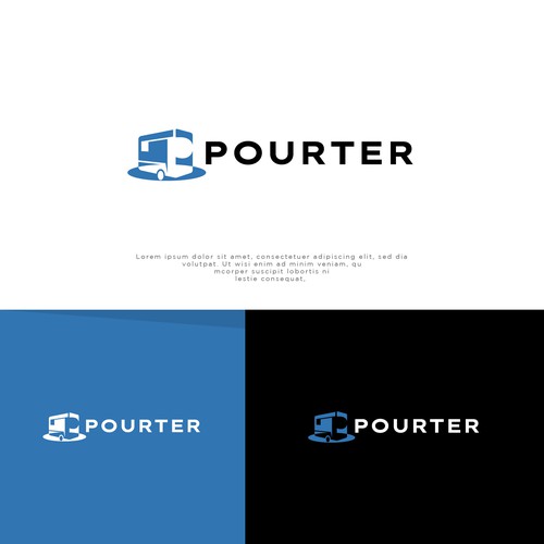 Pourter- High end manufacture of mobile food and beverage trailers Design by keoart