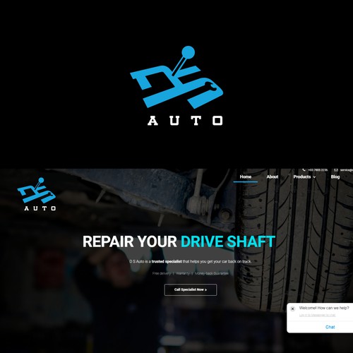 D S Auto needs help charming the world with a logo.-ontwerp door MAhi2014