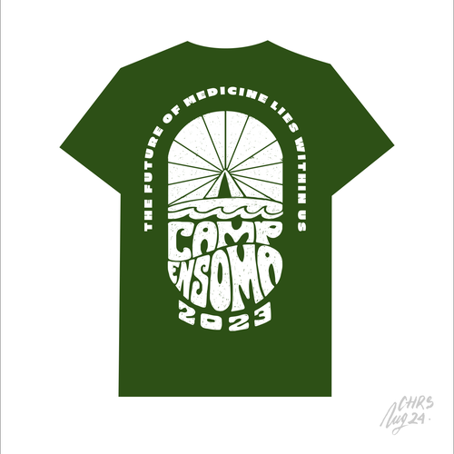 Summer Camp themed logo for  biotech summer outing swag Design by chrisnug