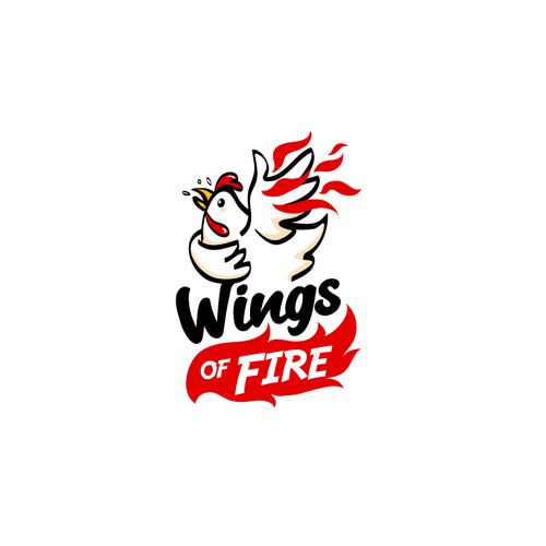 WINGS OF FIRE LOGO Design by Joezua and