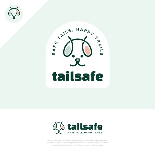 Logo Design Brief: Modern, Light and Functional Boutique Dog Harness Brand - Tail Safe UPDATED WITH REFERENCES Design by fahmicity