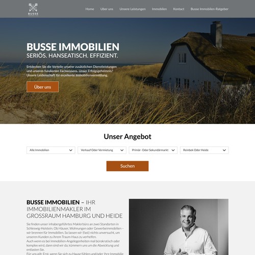 Proposta di design per un contest della categoria Design di landing page realizzata da oxi.ui