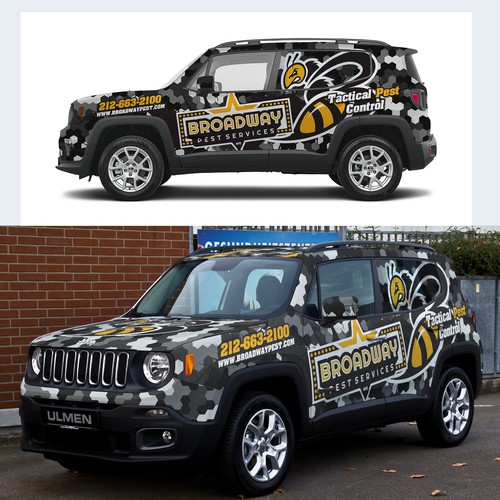 Striking wrap needed for Urban Pest control company Design by Priyo