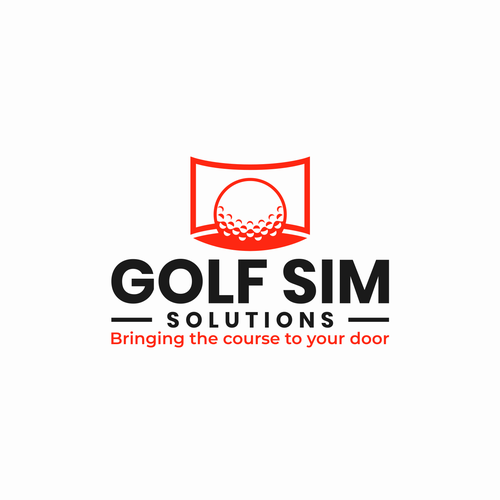 Tee Off Your Creativity: Golf Simulator Logo Design Challenge Design by ridwanted