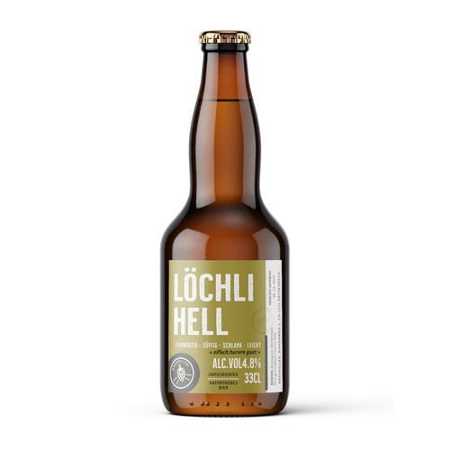 Microbrauerei: Bierflasche sucht Etikettendesign Design by Krasi Miletieva