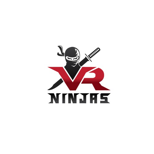 VR Ninjas - Logo That Pops - Global Launch Design by E B D E S I G N S ™