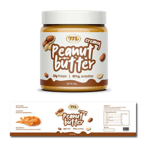 We need a Peanut Butter label that stand out. Design by t1.std