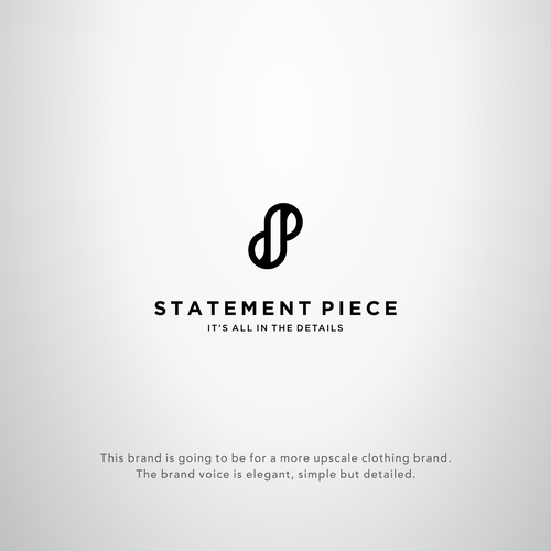 Design a logo for the clothing brand "Statement Piece". It's all in the details. Design by Vanza™