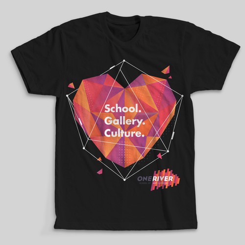 Modern / Edgy - T-Shirt Design for Art School Design by doraera