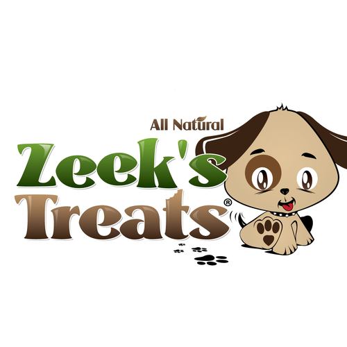 LOVE DOGS? Need CLEAN & MODERN logo for ALL NATURAL DOG TREATS! Design by WaltSketches®