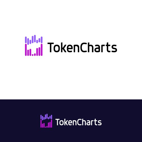 Designs | Modern logo for blockchain charting website | Logo design contest
