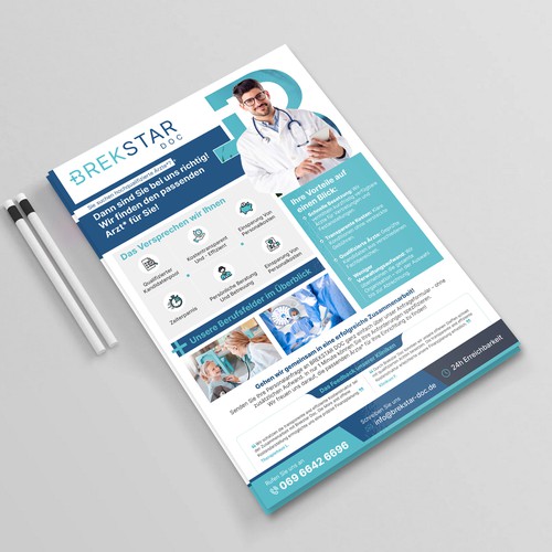 Postcard, flyer or print contest entry by 123Graphics