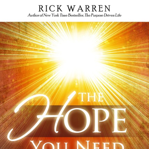 Design Rick Warren's New Book Cover Diseño de missbeccaroo