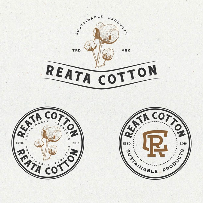 Cotton Farm logo for high quality and sustainablity | Logo & brand ...