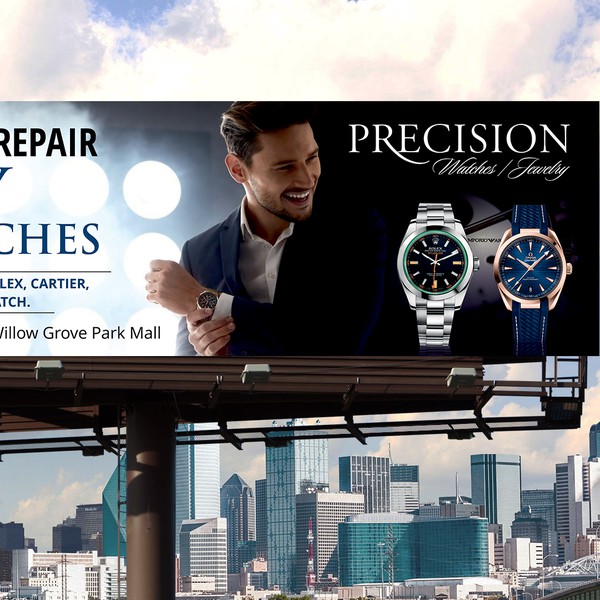 Luxury Watches Billboard