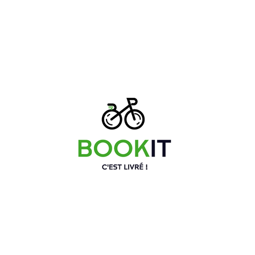 Design di BOOKIT Genève, c'est livré! Livres en ligne livré à vélo! di vurt™