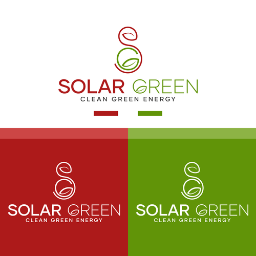 Logo for solar retailer, SolarGreen Réalisé par Logologic™