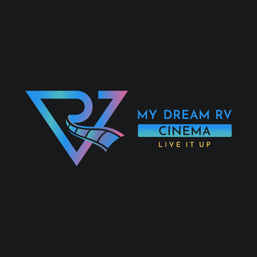 RV COMPANY EXPANDS INTO MOVIES AND PRODUCTION . NEED TO BLEND TO EXISTING LOGO Design by Adeelustrates