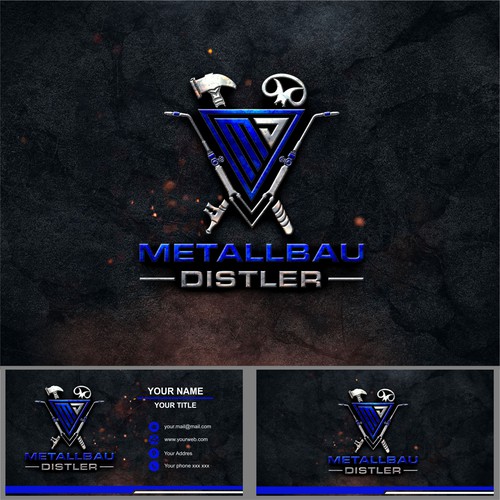 Logo & brand identity pack contest entry by Serondéng