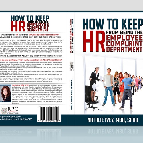 Create a book cover for How to Keep HR from Being the Employee Complaint Department Design by HRM_GRAPHICS