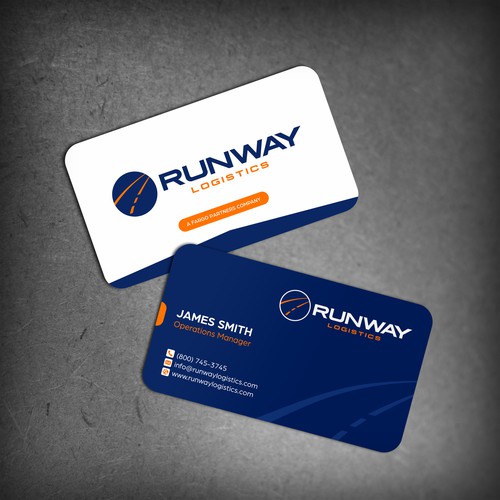 Design di Runway Logistics Business Card di HYPdesign