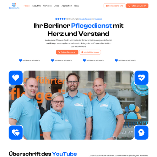WordPress theme design contest entry by M. Yassir