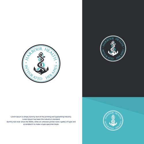 revamp a logo for an integrated health center in our west coast surf town of Ucluelet Design by StudioJack