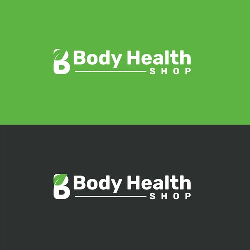 green and black minimalistic logo contest Design by Kashif_bhai