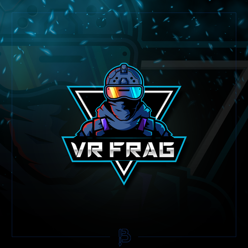 VR shooter played at large space VR arcades is looking for a logo. Diseño de Butryk