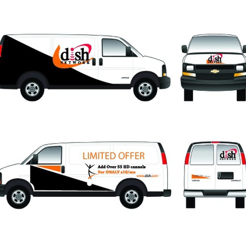 V&S 002 ~ REDESIGN THE DISH NETWORK INSTALLATION FLEET Design por splendid node