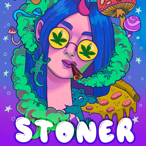 Fun Stoner Themed Cover Needed! Design by phantomdolli