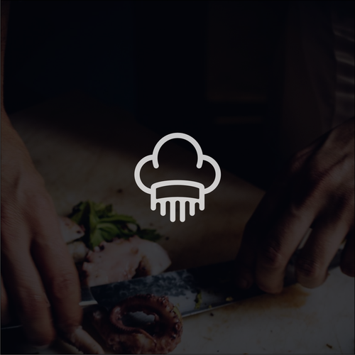 "CHEF": Food & Cooking Social Media Logo Design by guinandra