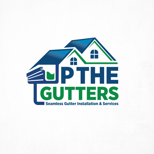 design a creative logo for a Gutter company with a unique name Design by YZ24