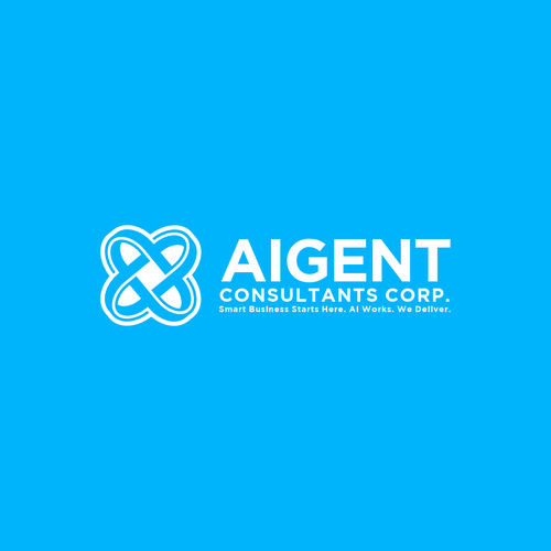 AI Agent Company: Appealing to small to medium sized businesses. Design by Aleta21