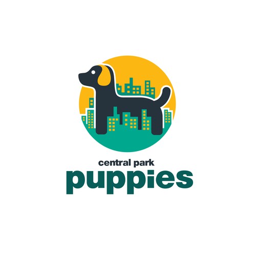 Design a heartfelt, modern logo for a brand that brings families and puppies together. Design by Vel66