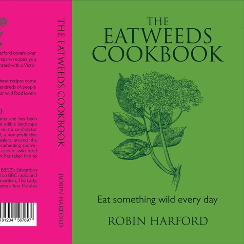 New Wild Food Cookbook Requires A Cover! Diseño de Shivaal